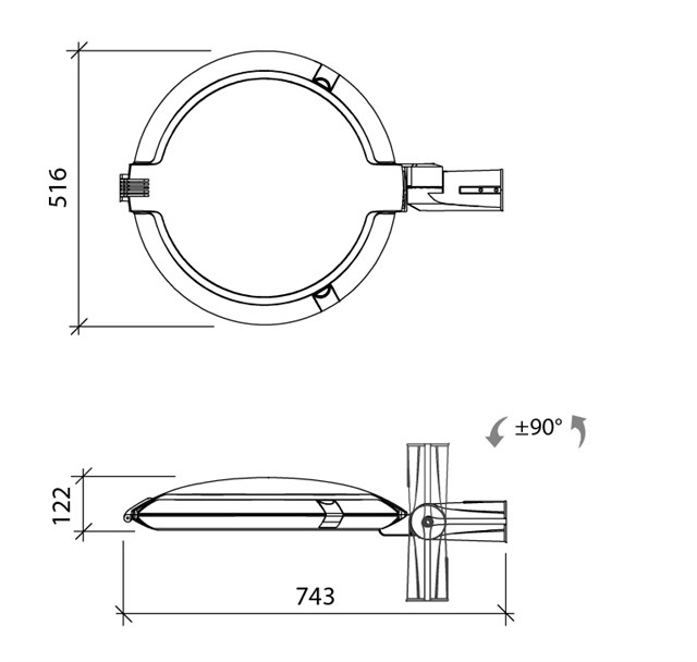 DISCOVERY FRUSTA Ottica Rotosimmetrica