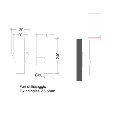 New Stelo TP wall fixing